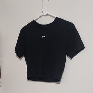 Nike Women's Classic Black Crop Top